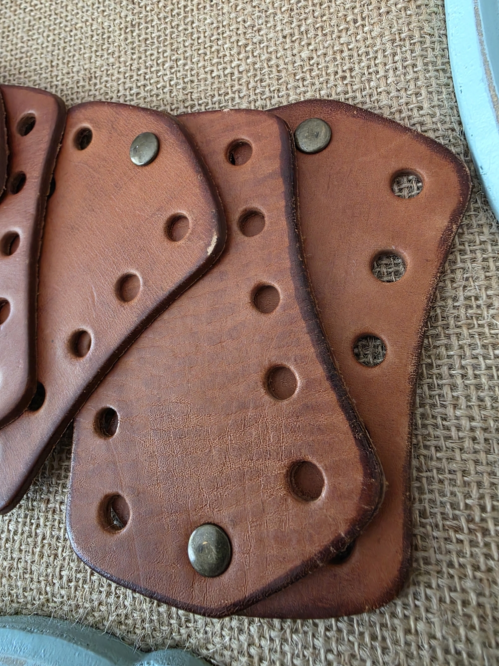 Gail Labelle Vintage Leather Belt 1970s–1990s - Picture 15 of 16